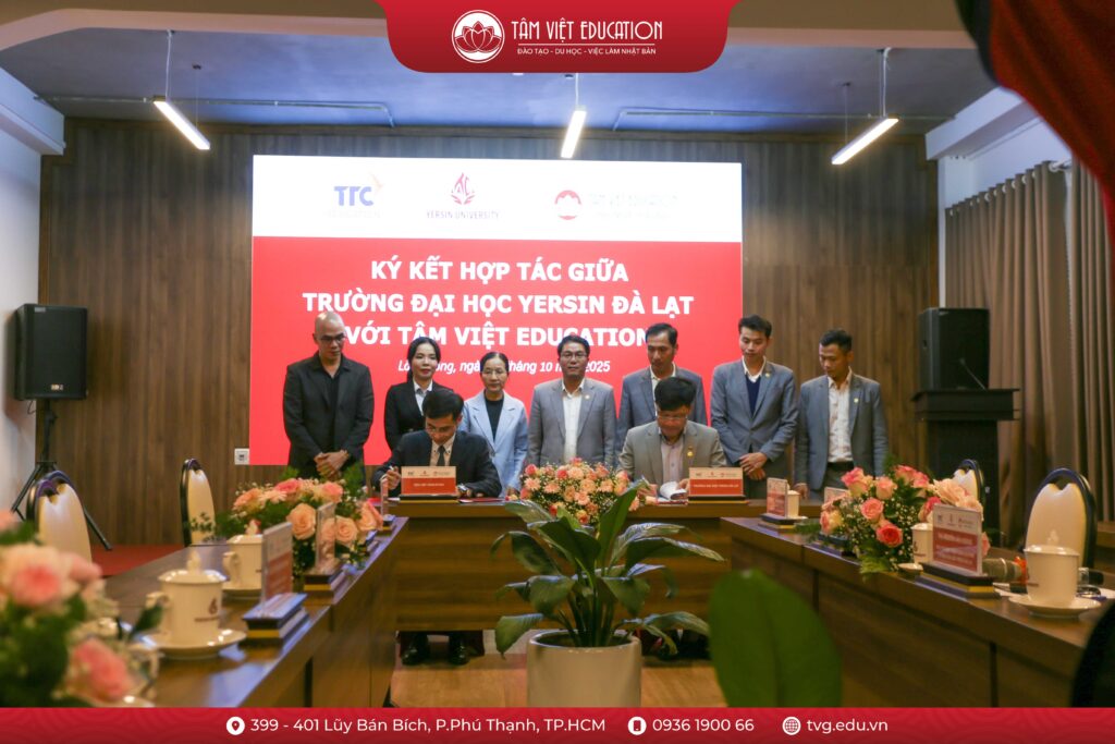 Tâm Việt Education và Đại học Yersin Đà Lạt ký kết hợp tác đào tạo và định hướng nghề nghiệp quốc tế cho sinh viên ngành Ô tô 6 tam viet education dai hoc yersin da lat mou ky su nhat ban 7