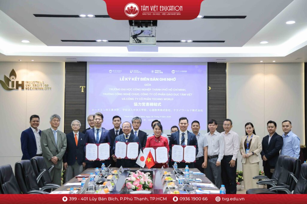 ky ket hop tac mou tam viet education mou iuh chuo techno world 4
